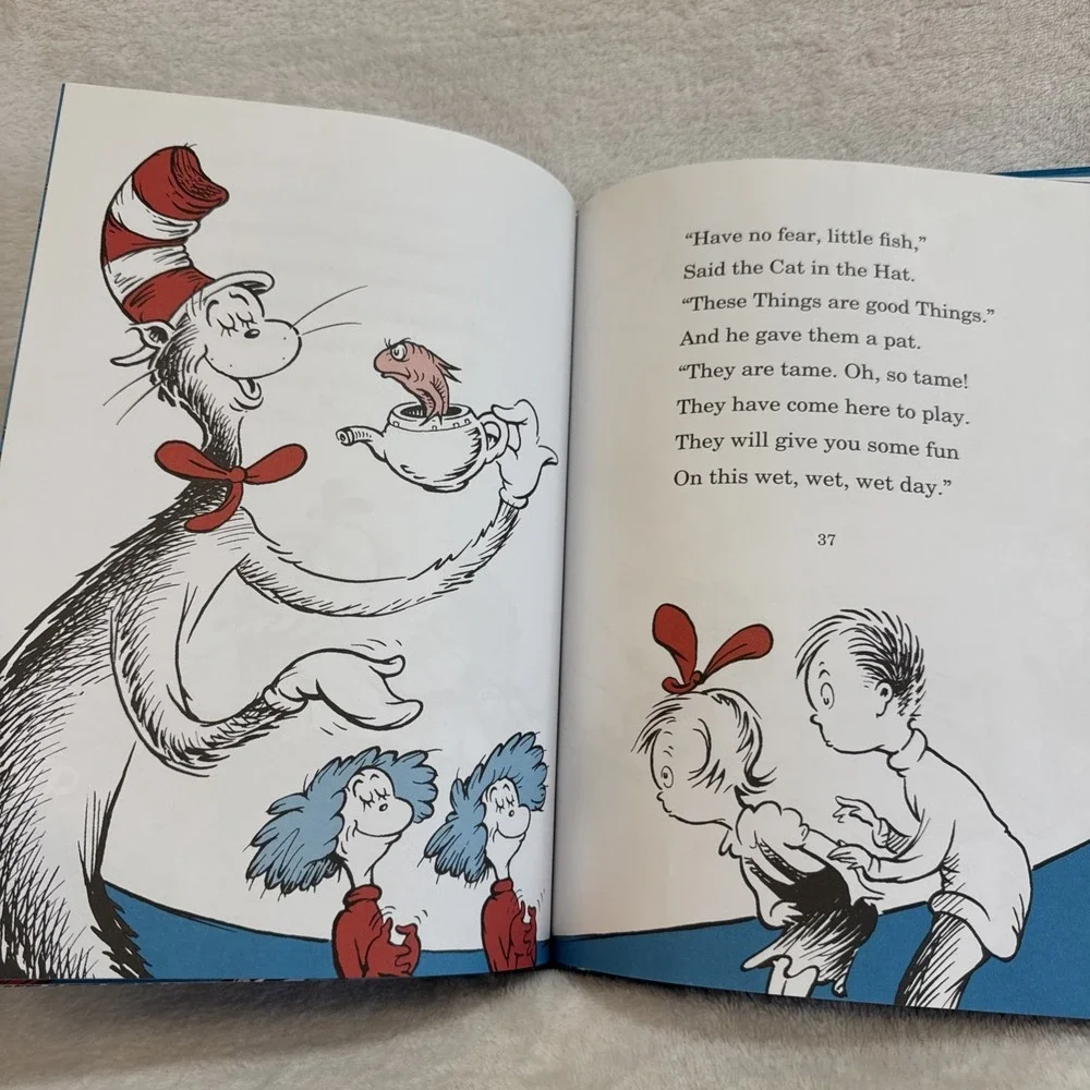 The Cat in the Hat Collector's Edition Hardcover Book Dr. Seuss Kids‎ 1985